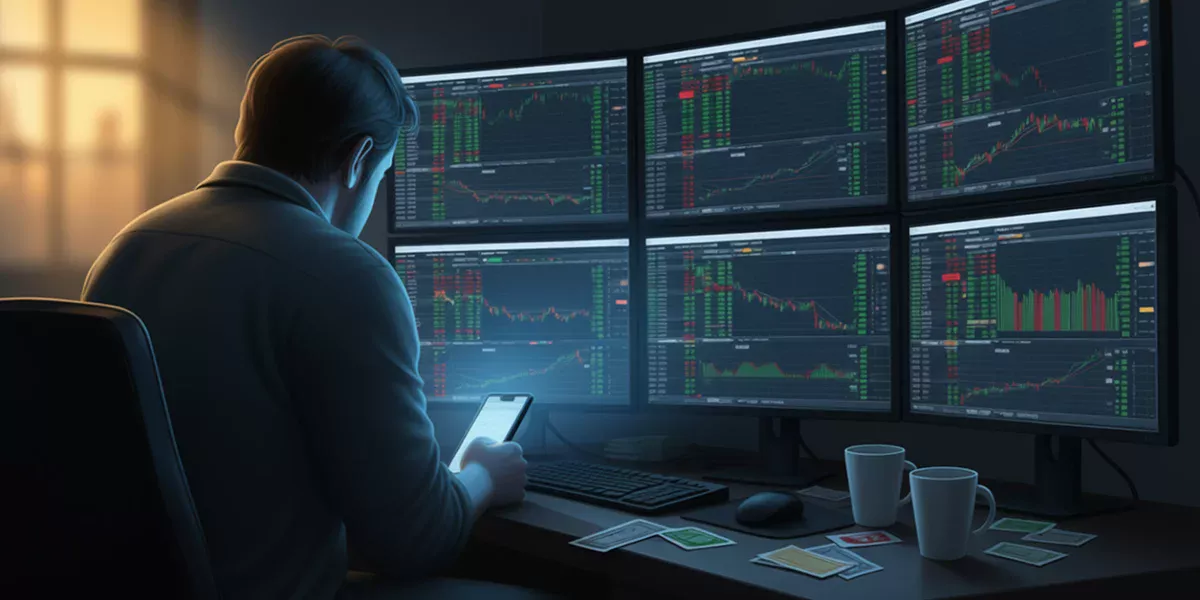 Contraste entre l'addiction aux paris sportifs et la vie de famille épanouie