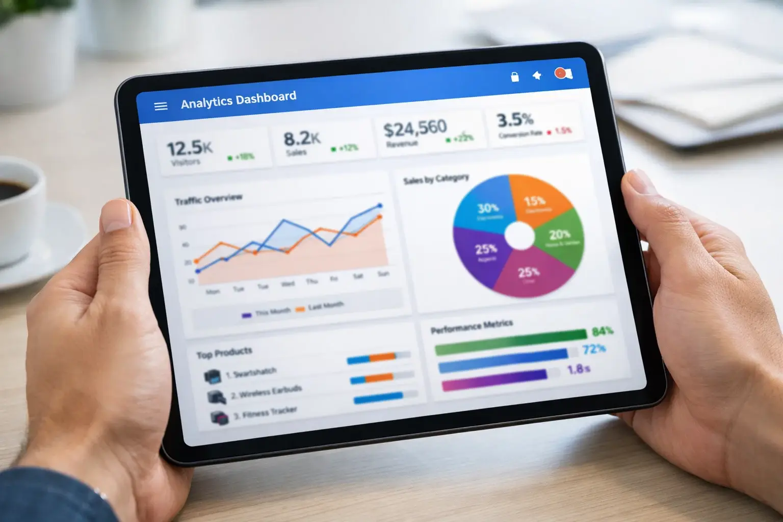 Interface d'application de suivi de paris montrant des graphiques et statistiques